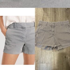 J. Crew (4) Chino Shorts Women's Grey 3"